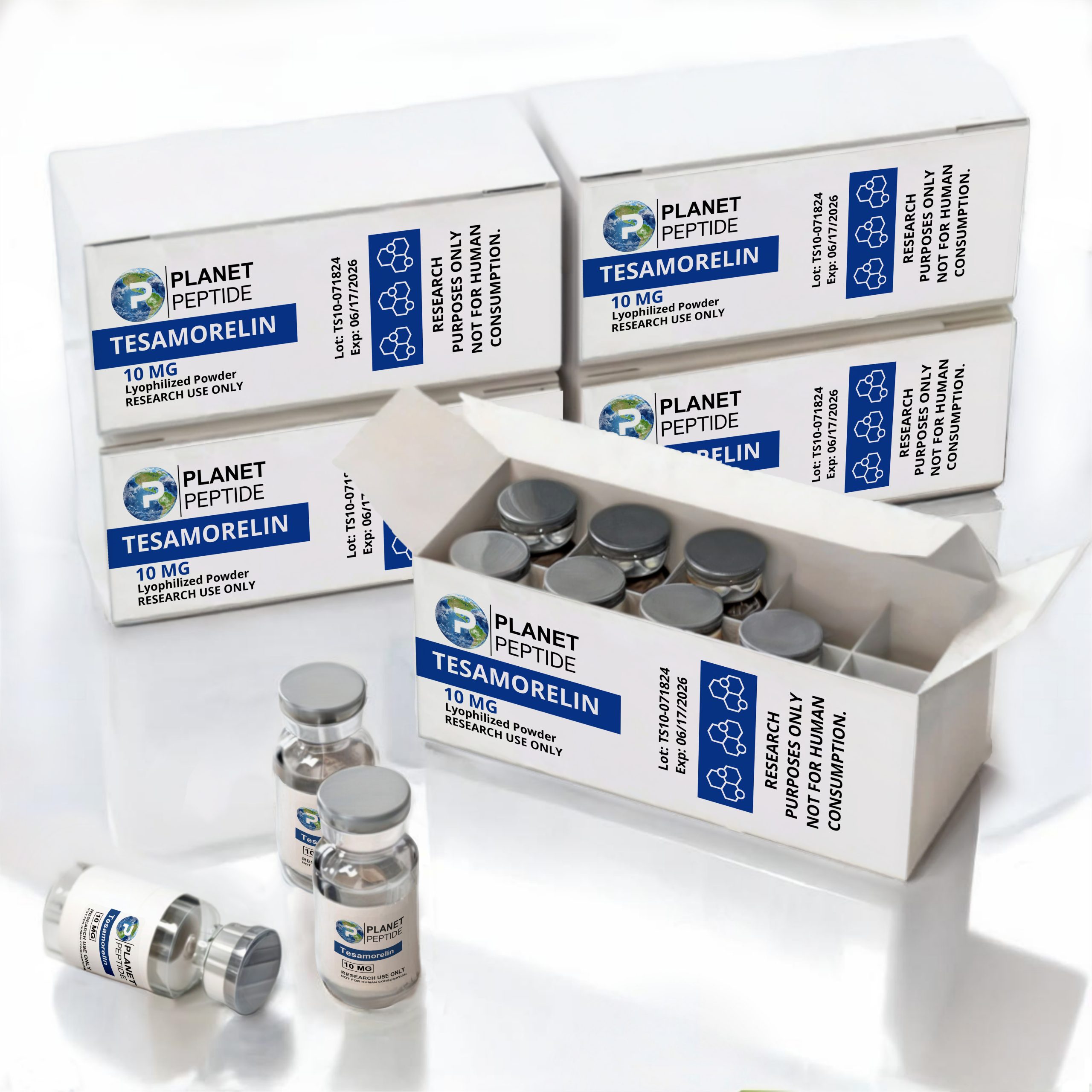 Bulk Tesamorelin 10MG x 10 Vials